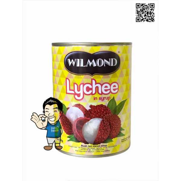 

Wilmond Lychee In Syrup Canned- Minuman Buah Leci Kaleng