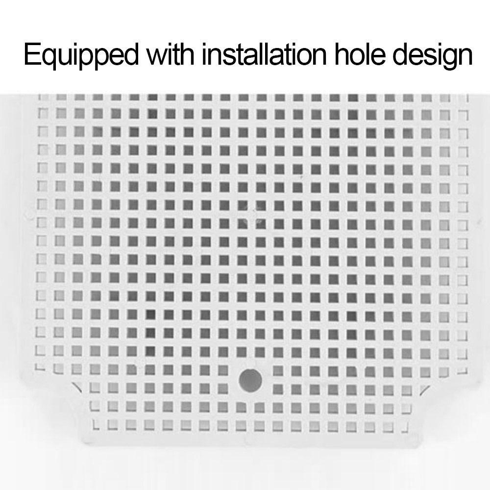 Plat Bawah Populer ABS Baru Instalasi Tetap Berpori Piring Aksesori