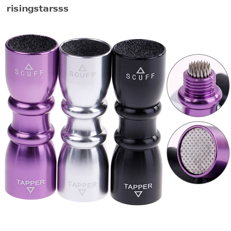 Rsid Span-new 1Pc Billiard Snooker Bowtie 3in1 Pool Cue Tip Tools Shaper Scuffer Tip Pick Jelly