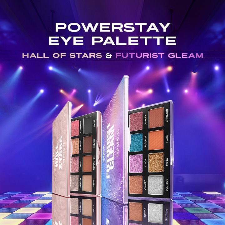 ★ BB ★ MAKE OVER Powerstay Eye Palette - Eye Shadow Palette | MAKE OVER Power Stay Eyeshadow