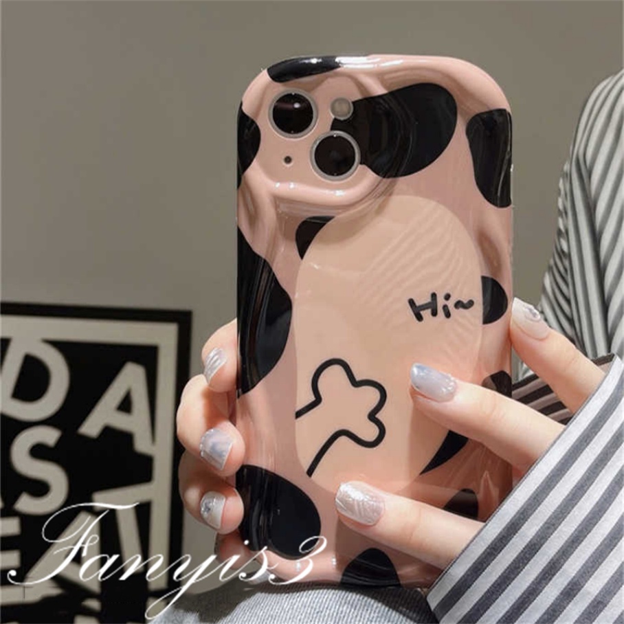 Redmi 12C A1 10C 10 10A 9 9A 9C 9T Note 12 12s 11s 10s 11 10 9s 9 Pro Xiaomi Poco X3 X3NFC X3Pro 12 11 Lite Cat Splice Block Wavy Curved Edge Phone Case TPU Soft Cover