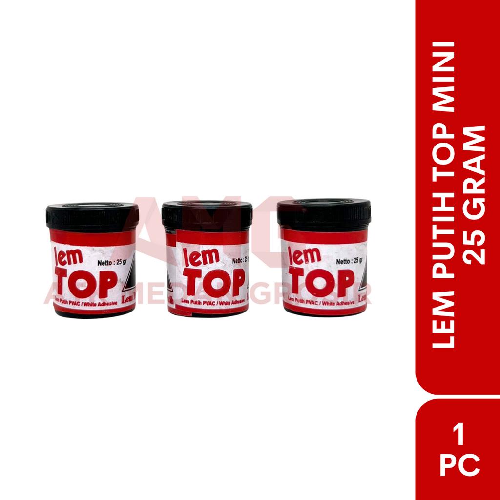 

LEM PUTIH TOP SIZE MINI 25GRAM TOPLES MURAH