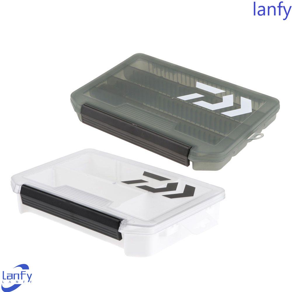 Lanfy Kotak Pancing Organizer Box Umpan Wadah Fishing Tackle Box Lure Umpan Aksesoris Aksesoris Pancing Lure Storage Box Bait Case