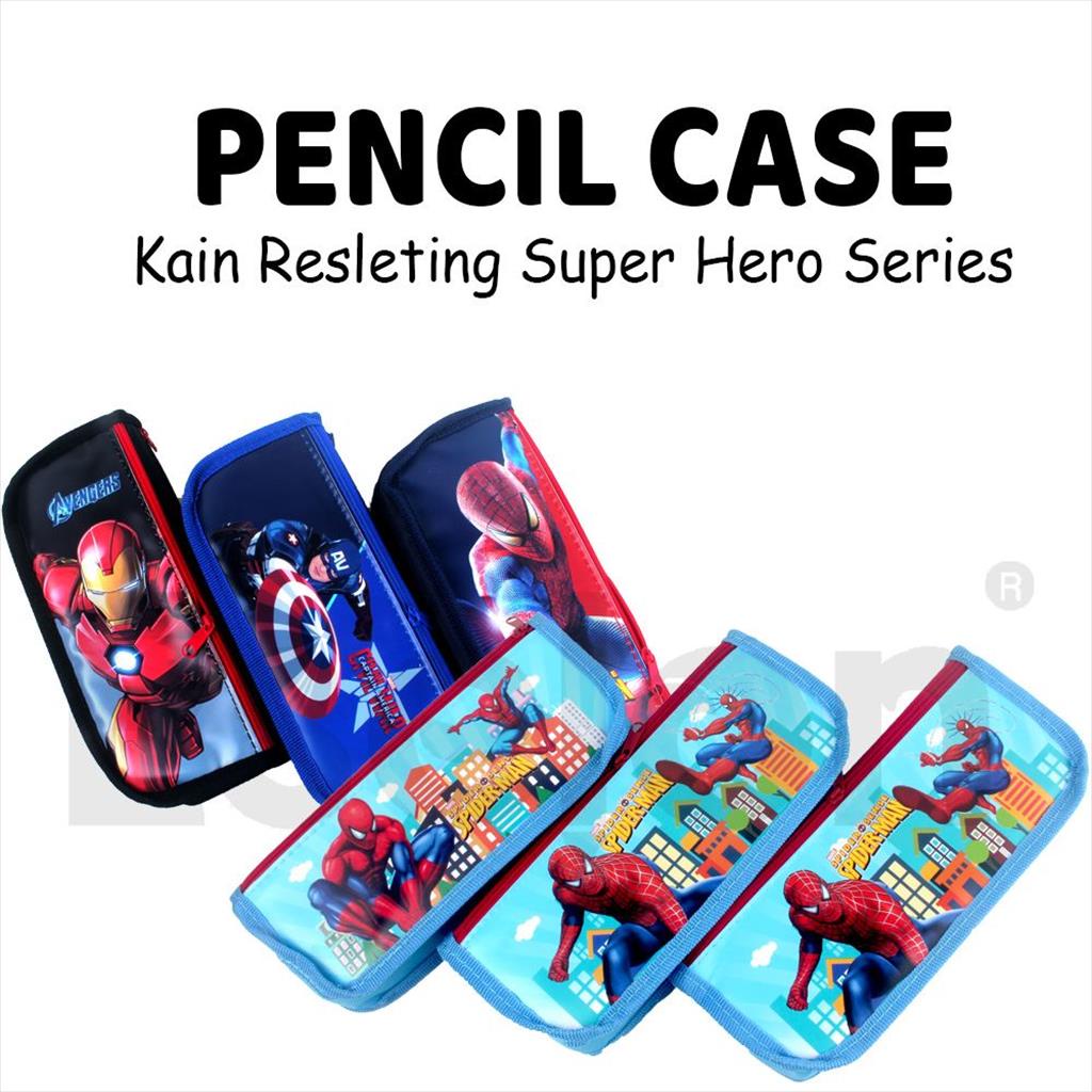 

Kotak Pensil Kain Superhiro 5280/5274 / Kotak Pensil Karakter