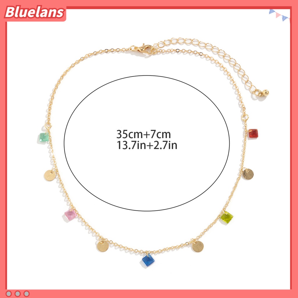 [BLS] Liontin Kalung Bintang Rumbai Bohemian Adjustable Geometris Kalung Perhiasan Hadiah