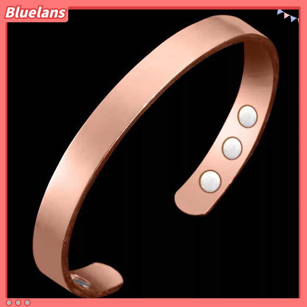 [BLS] 1set ic Terapi Gelang Pengerjaan Halus Adjustable Alloy Hitam Perawatan Kesehatan ic Cincin Hadiah Ulang Tahun