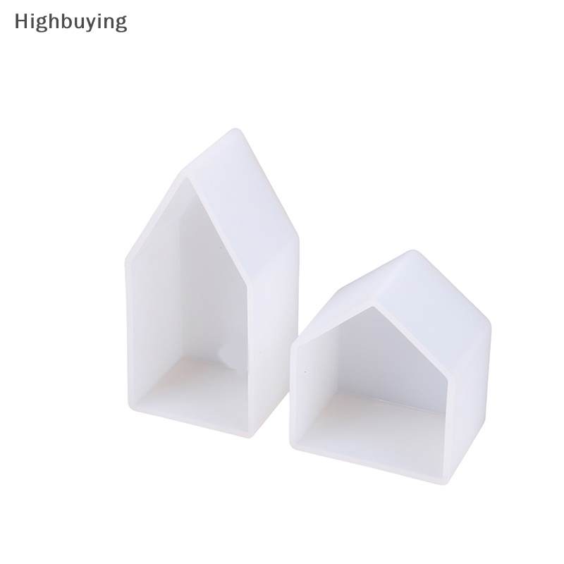 Hbid Inovasi Dan Kesederhanaan Cetakan Silikon Melingkar DIY Rumah Kecil Lampu Malam Led Ornamen Holder Glory