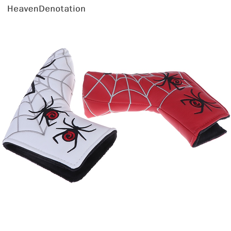 [HeavenDenotation] Spider Golf Putter Cover Blade Golf Headcover Putter Club Head Cover Aksesori  Hdv
