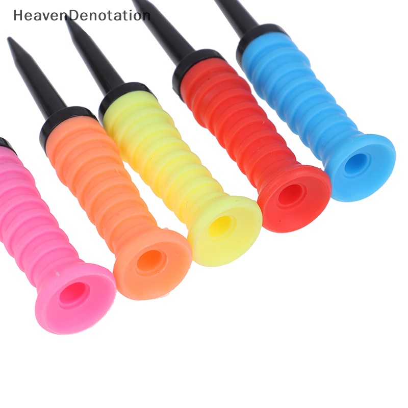 [HeavenDenotation] 1pc Golf Elastis tee soft rubber ball nail limit resistance ball tee HDV