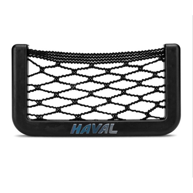 Haval Tas Penyimpanan Jaring Kursi Mobil Universal Kualitas Tinggi Ponsel Holder Saku Untuk H1 2022 2023 H5 M4 H9 H6 Jolion H2 H2s
