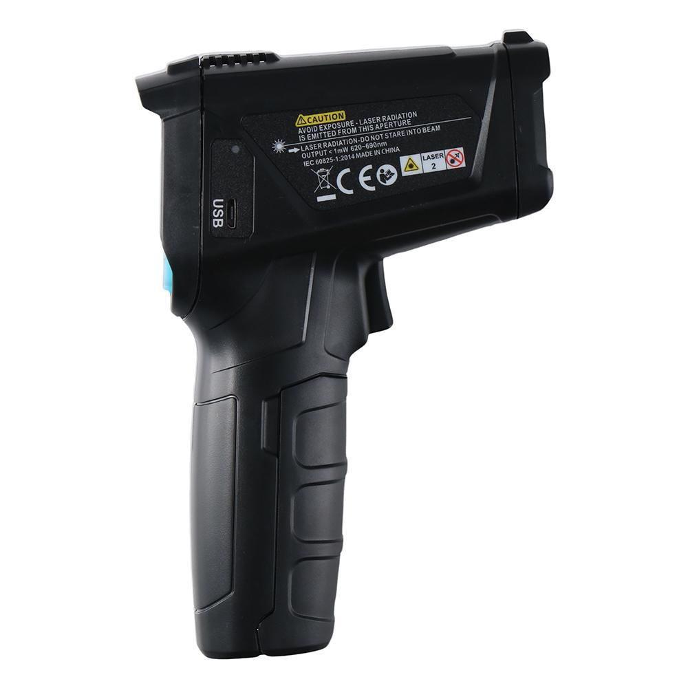 TOP Termometer Infrared Digital Industrial Kulkas Pizza Oven Handheld Non Kontak Bukan Untuk Manusia -58°F Sd1472°F(-50~800°C)