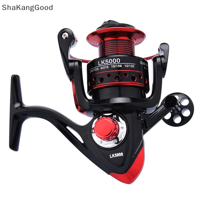 Skid Fishing Reel Spinning Reel Drag Reel 2000-5000 Max Drag 25kg 13BB Gulungan Pancing Gulungan Berputar Untuk Memancing Air Tawar SKK