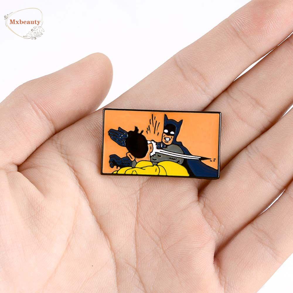 Mxbeauty Masked Man Bros Fashion Kartun Zorro Western Adventure Film Travel Commemorative Lucu Badge Pin Enamel Pin