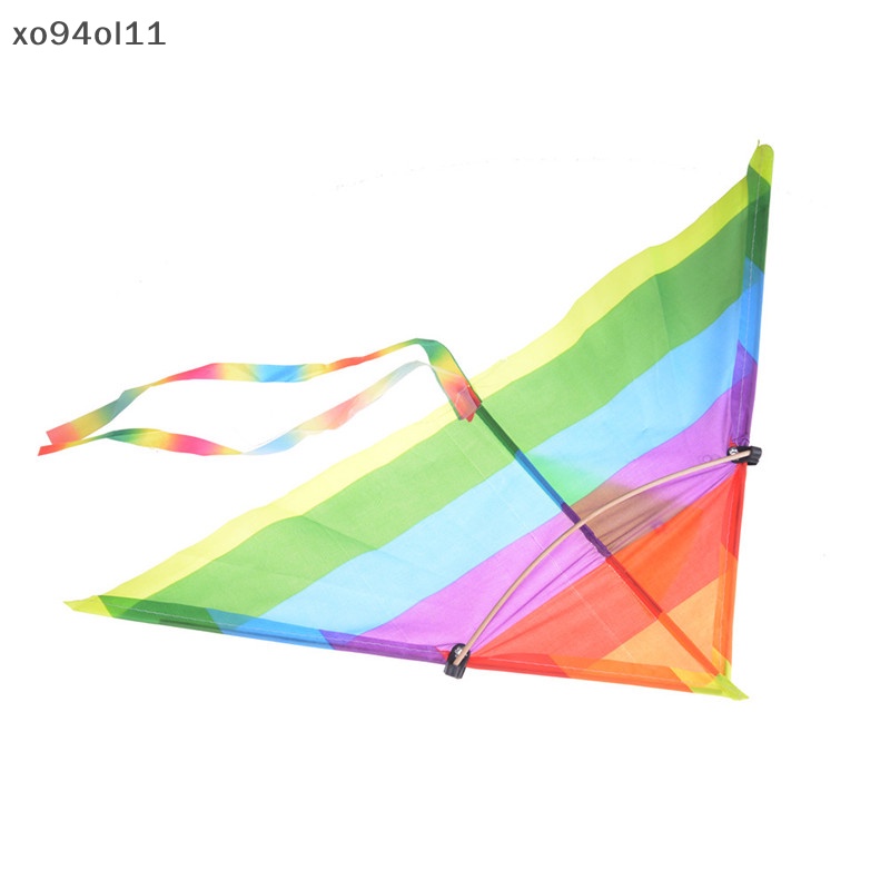 Xo 1PC Rain Kite Outdoor Mainan Bayi Untuk Layangan Anak Tanpa Bar Kontrol Dan Garis OL