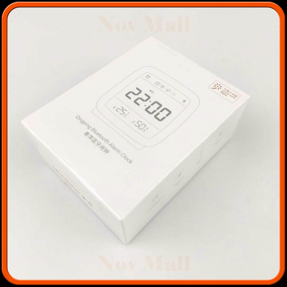 Jam Meja Smart Alarm Clock Temperature Bluetooth - CGD1