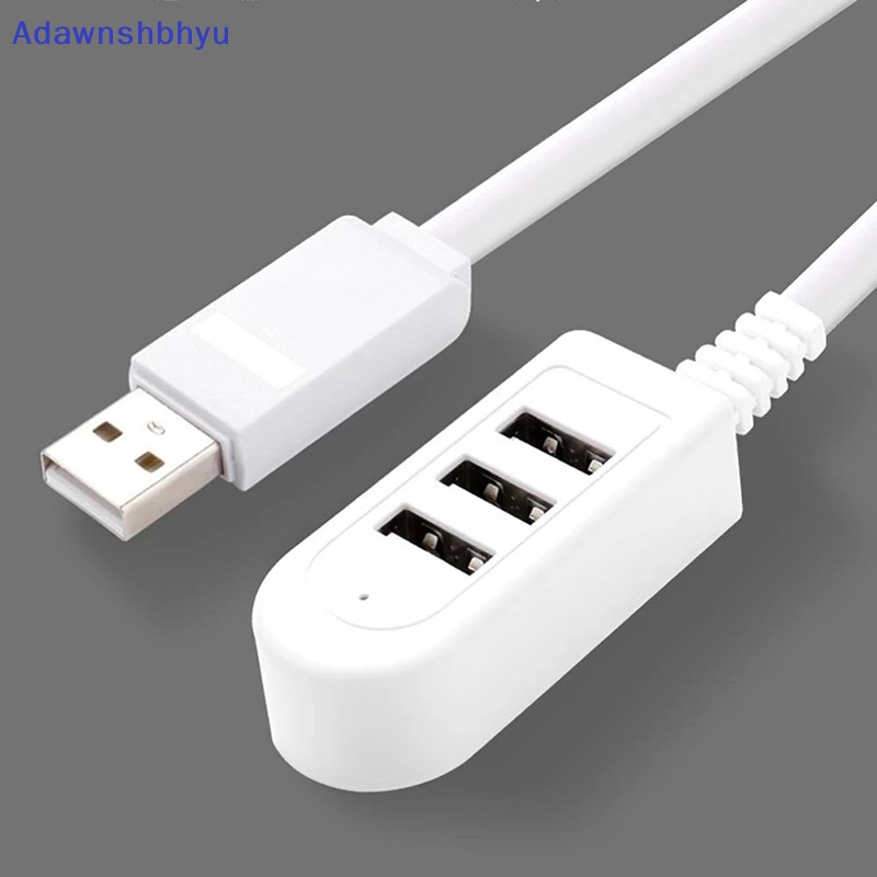 Adhyu Stop Kontak Hub Mini Usb 2.0 Pola Splitter Adapter 3port Soket Kabel High Speed ID