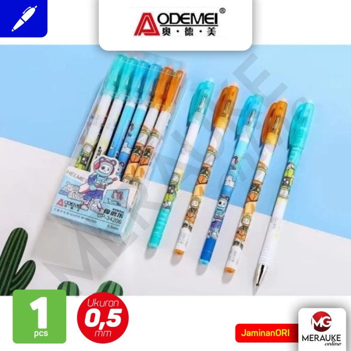 

Gel Pen / Ballpoint Bisa Dihapus AODEMEI GP-34206 0.5 mm (Satuan)