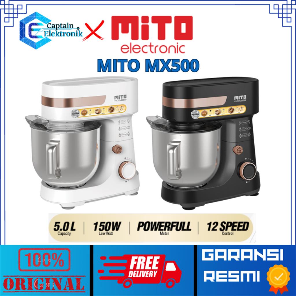 MITO Stand Mixer Pengaduk Adonan Kue 5L Pico Mixer MX500 MX-500 MX 500