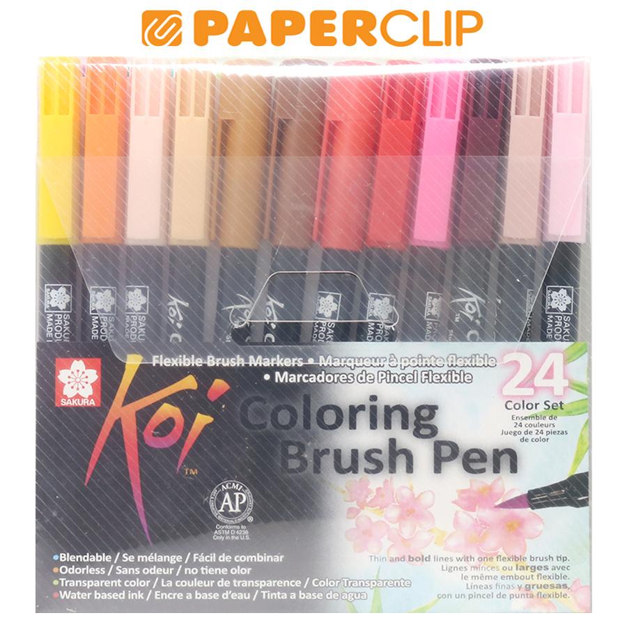 

SPIDOL SAKURA KOI BRUSH PEN SET XBR-S24 24C