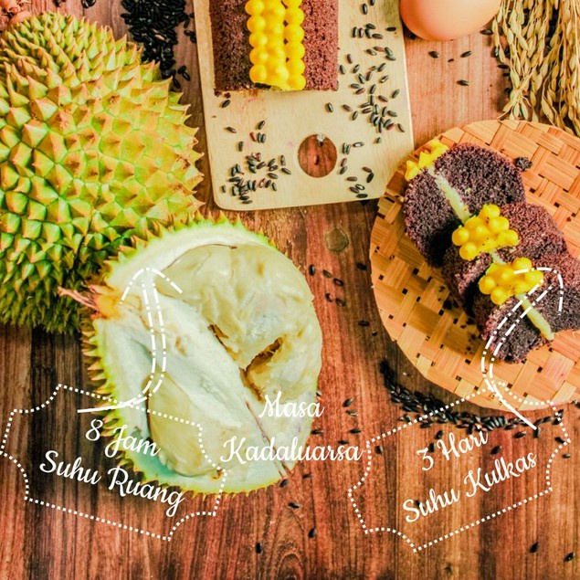 

Bolu Ketan Hitam - Rasa Durian - Oleh Oleh Khas Bandung