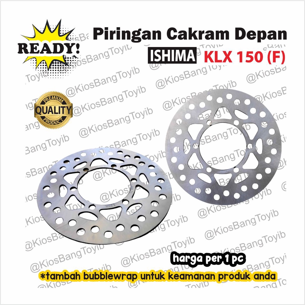 Piringan Cakram Depan Kawasaki KLX KLX150 (F) SunStar (ISHIMA)