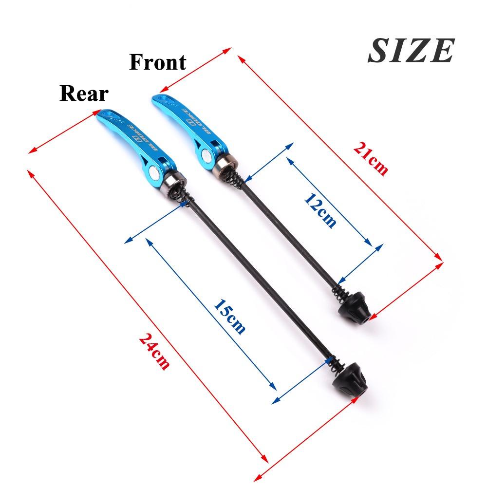 Lanfy As Sepeda Roda Hub Bersepeda Bagian Paduan Aluminium Tahan Suhu Tinggi Ultralight Belakang 135mm Quick Release Sepeda Quick Release Lever Untuk DT100