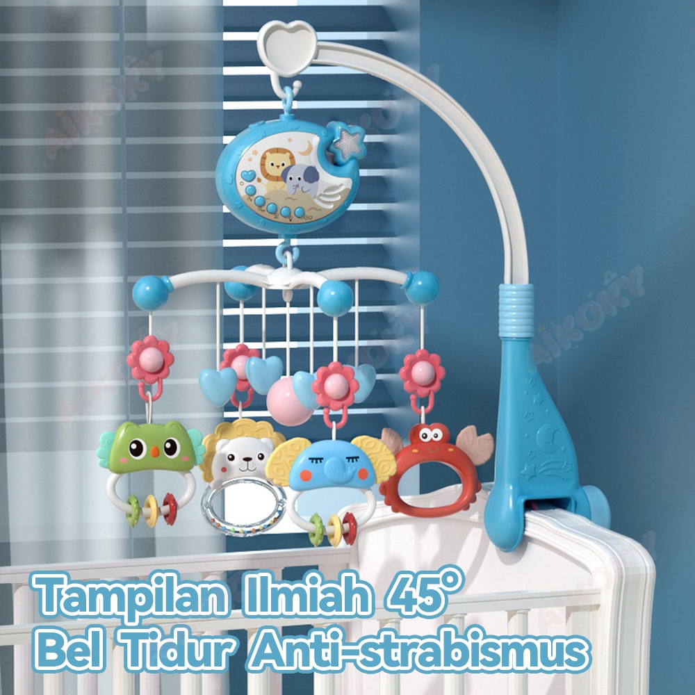 Aikoky Mainan Tidur Bayi Gantungan / Kasur Mainan Bayi / Crib Bell Toys / Crib Hanging Toys