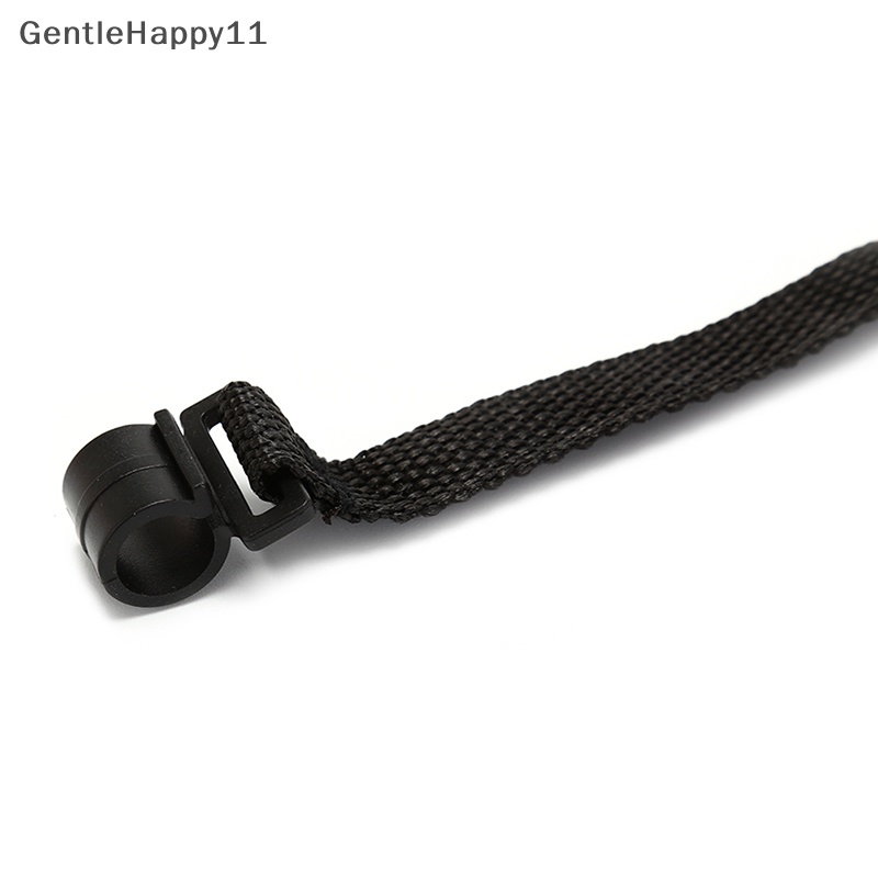 Gentlehappy 1pcs Adjustable Ukulele Strap Gitar Instrumen Pengait Aksesoris Gitar Hitam id