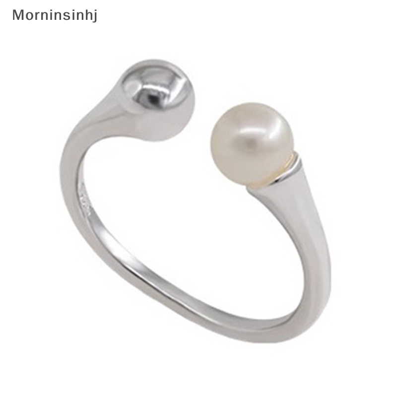 Mornin Cincin Mutiara Simulasi Minimalis Lucu Ukuran Dapat Disesuaikan Gaya Korea Fashion Pesta Pernikahan Vintage Jari Cincin Wanita Hadiah Perhiasan id