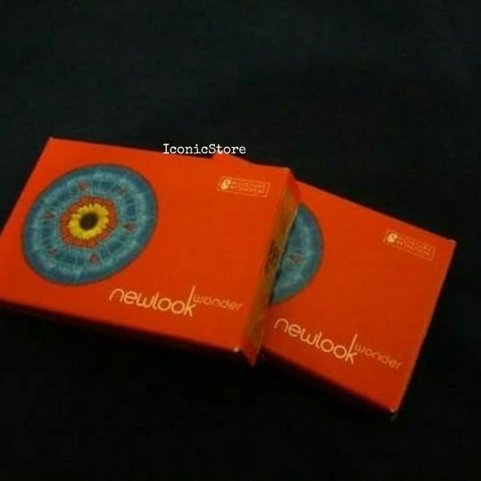 Softlens Newlook Wonder Black&Brown - Brown, Normal