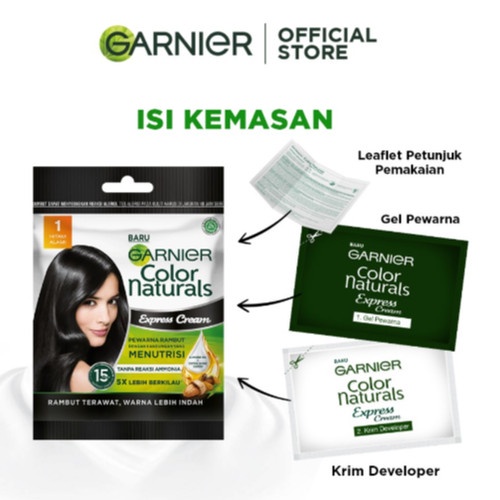 Garnier Color Natural 20ml+20g (Kemasan Sachet)