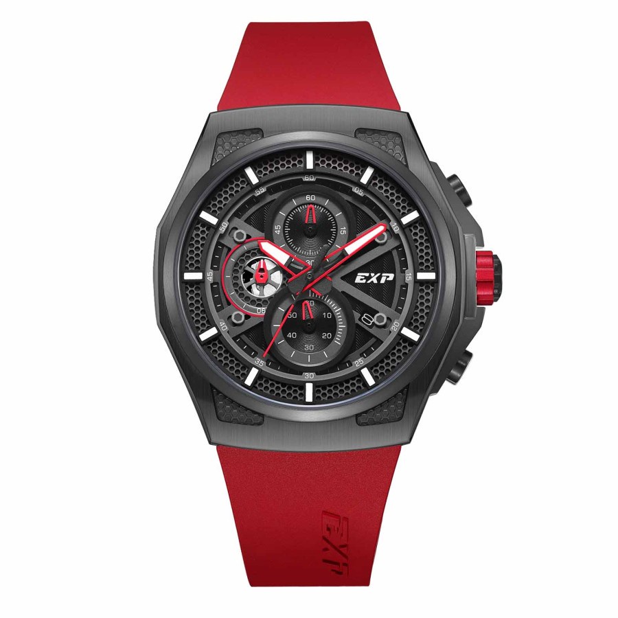 JAM TANGAN PRIA EXPEDITION EXP 6842 / E 6842 / E6842 RUBBER ORIGINAL GARANSI RESMI 1 TAHUN