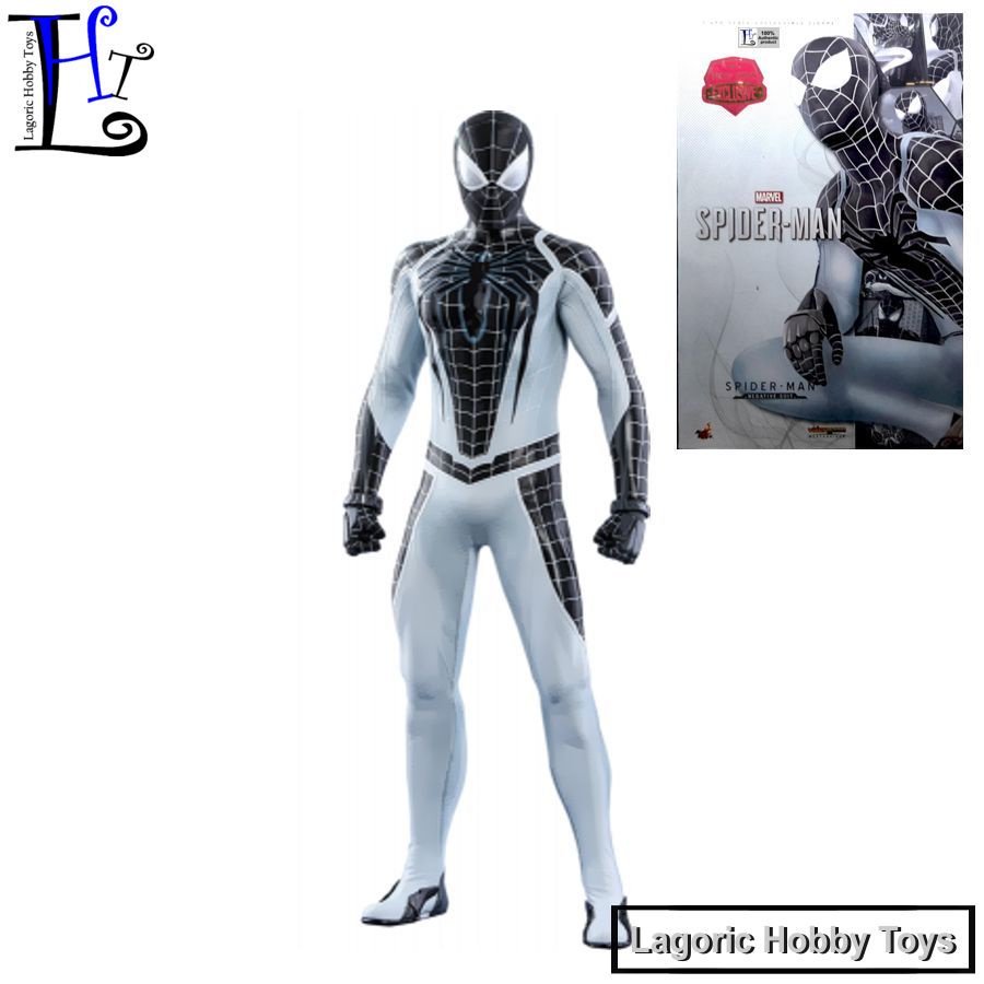Hot Toys VGM036 Spiderman Negative Suit Video Game 2018 Mainan Figure