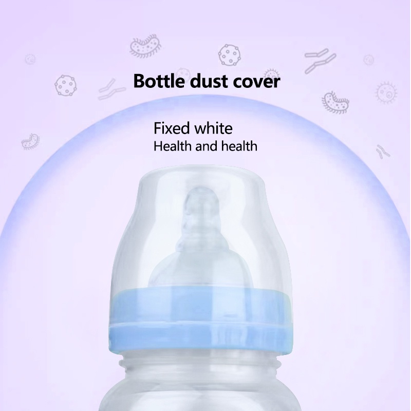 Botol Susu 240ML Wide-neck Anti-flatulence Choking PP Baby Bottle XM—812