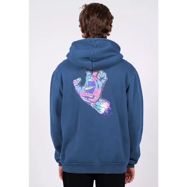 Santa Cruz Obscure Hand Navy Hoodie