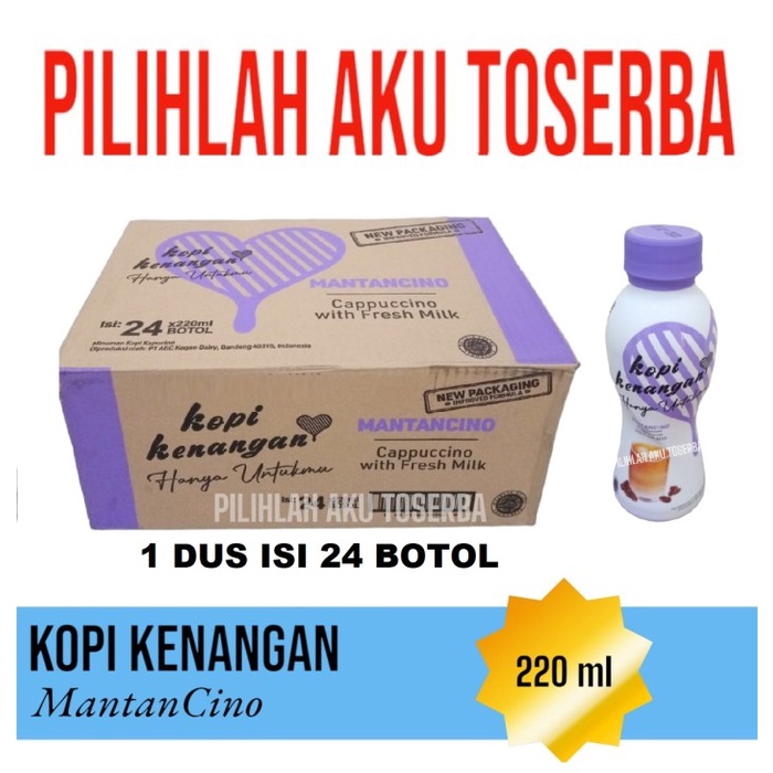 KOPI KENANGAN MANTANCINO 220 ml - ( 1 DUS isi 24 )