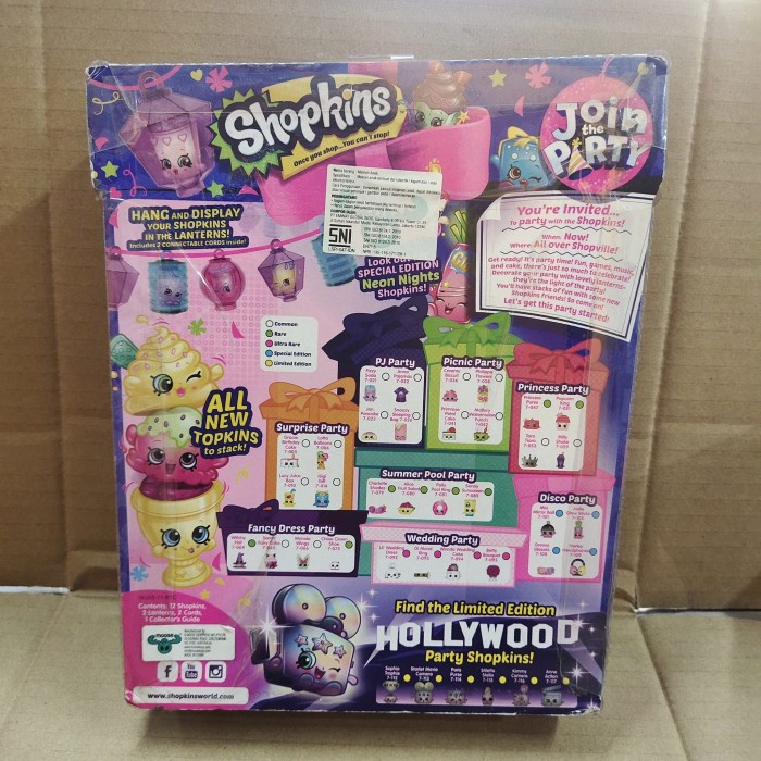 Shopkins Season 7 12 Pack 2 Hidden Inside with Lantern Model B