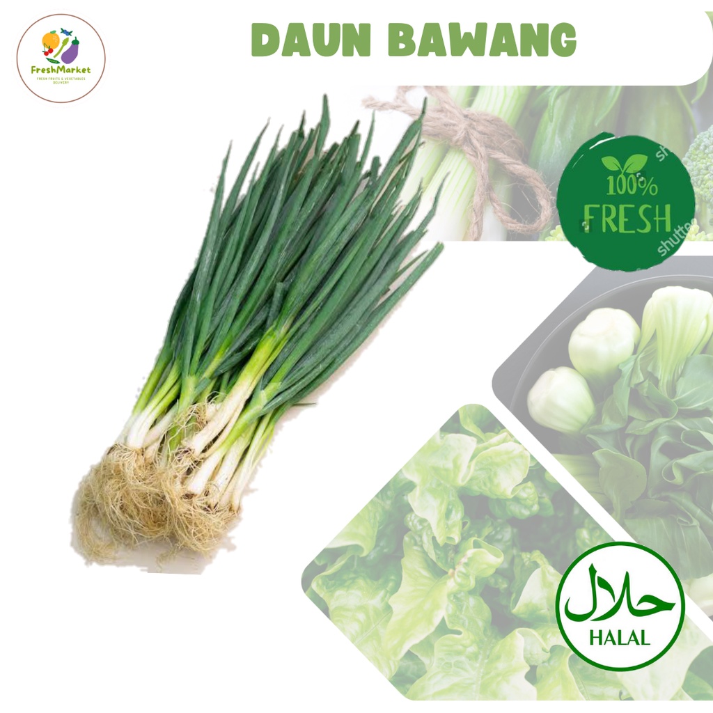 

Daun Bawang Segar 1 Ikat Freshmarketlampung