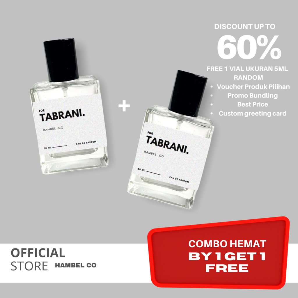 Hambel parfum- for Tabrani - BUY 1 GET 1 FREE