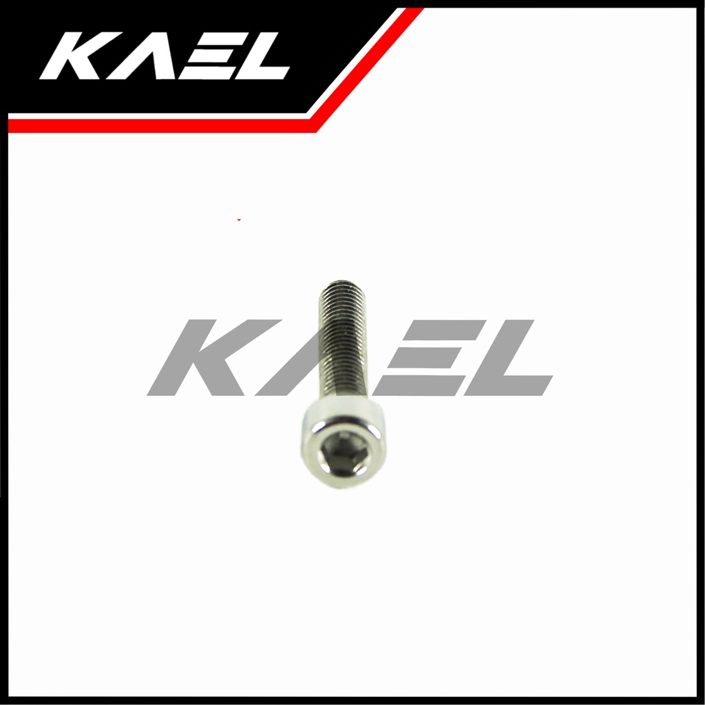 Baut-Baud-Bolt L-L4 M5x25-5X25-M 5 x 25 Kunci-K 4 P-Pitch 0.8