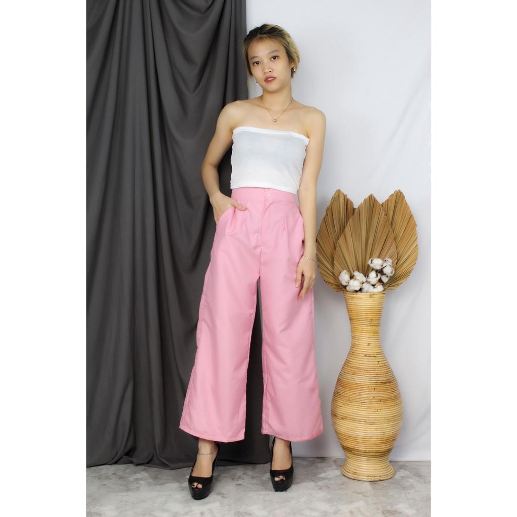 CELANA KULOT HIGHWAIST YUKA SLIM MODAL ZS 152 Slim Cullote Twistcone pinggang tinggi WANITA KOREA BANGKOK