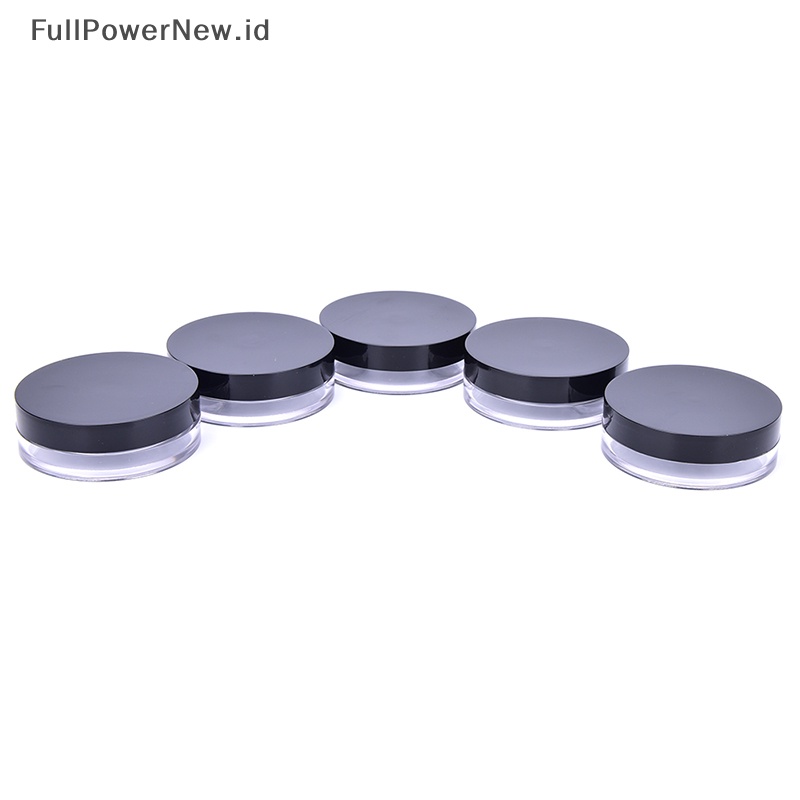 Power Kosong Isi Ulang Kosmetik Jar Pot Loose Face Powder Sifter Case Kotak Bedak ID