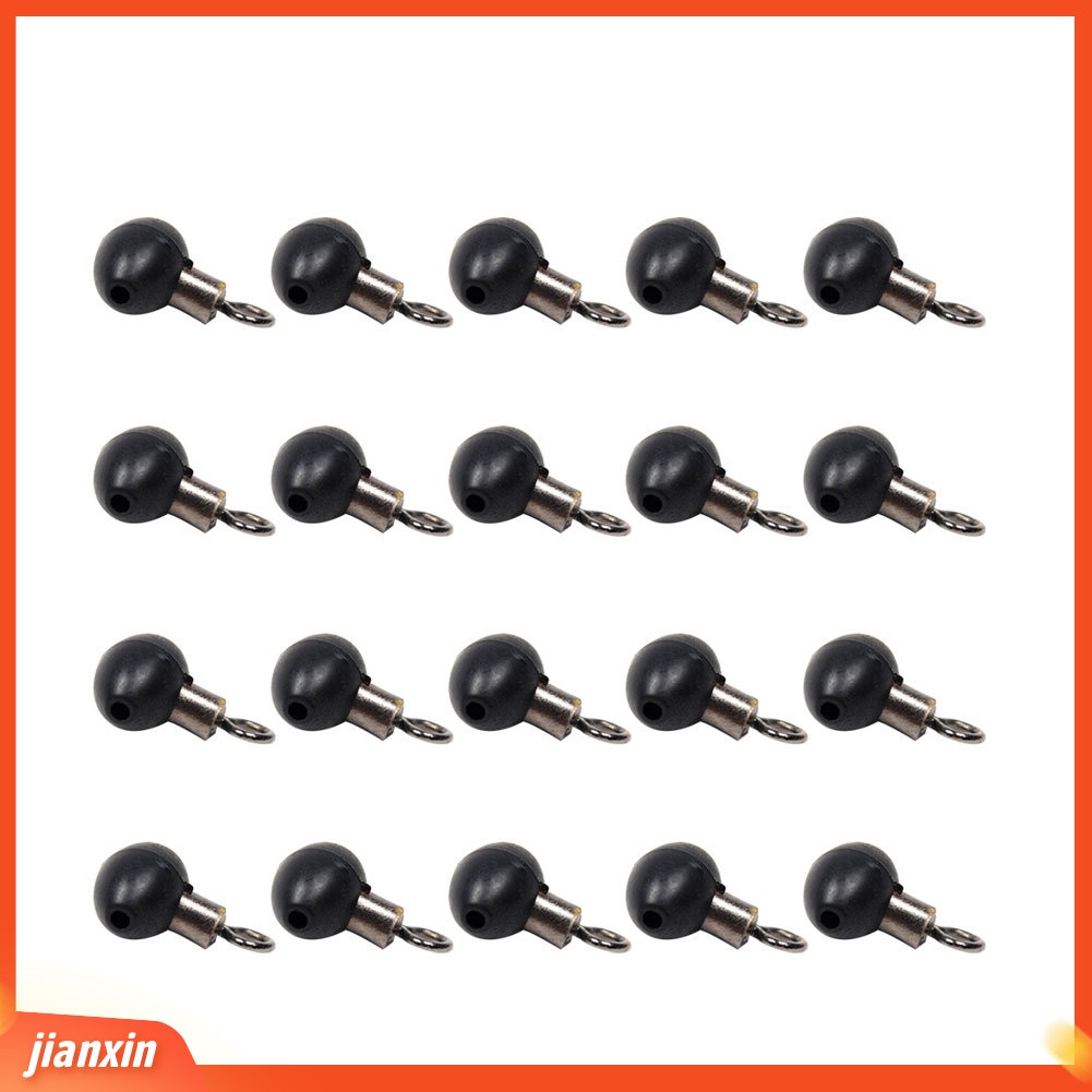(In Stock) 10 /20 /30 /40Pcs Fishing Tackle Zip Slider Beads Putar Pulley Klip Line Rigs