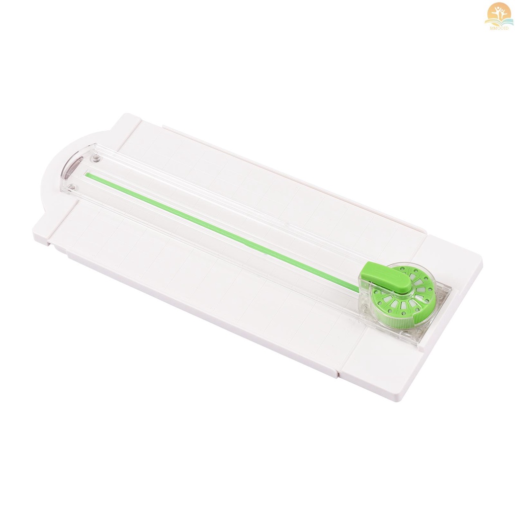 In Stock 12in1 Mini Paper Trimmer Rotary Cutter A4 Panjang Potong 12bentuk Berbeda Mesin Pemotong Kertas Desktop Dengan Penggaris Bantu Untuk Kerajinan Kertas Foto Kartu Scrapbooking Offi