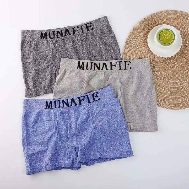 Celana Dalam Pria Laki-laki Boxer Spandex Boxer Munafie Cowok
