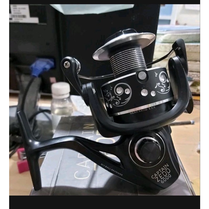 Reel Pancing Captain Zedd 6000 Body Metal