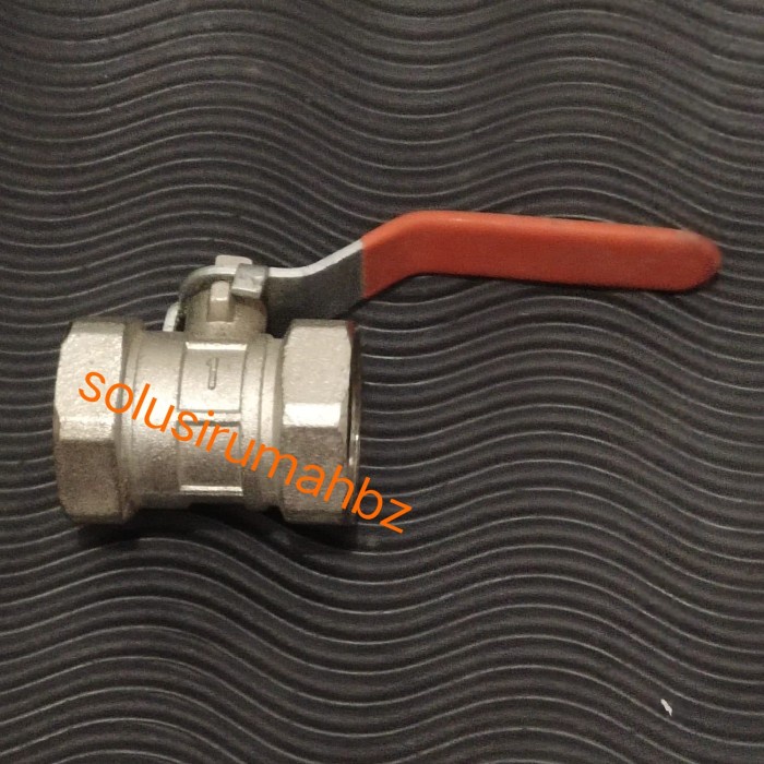 BALLVALVE BESI 1&quot; STOP KRAN BALL VALVE 1 INCH STAINLESS CROM IN 25mm