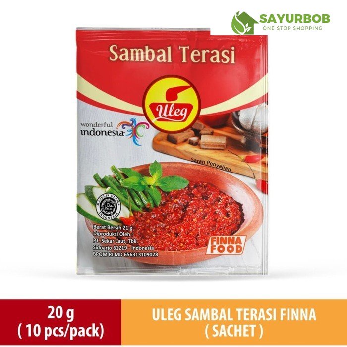 

Sambal Uleg Terasi 21Gr SayurBob