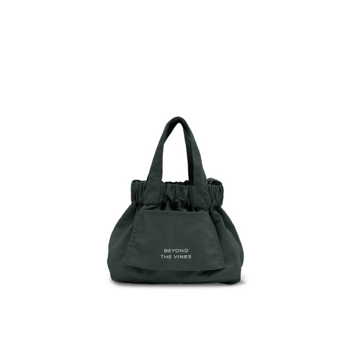 BEYOND THE VINES BTV MICRO DUMPLING BAG/Tas selempang nylon tote bag - Olive
