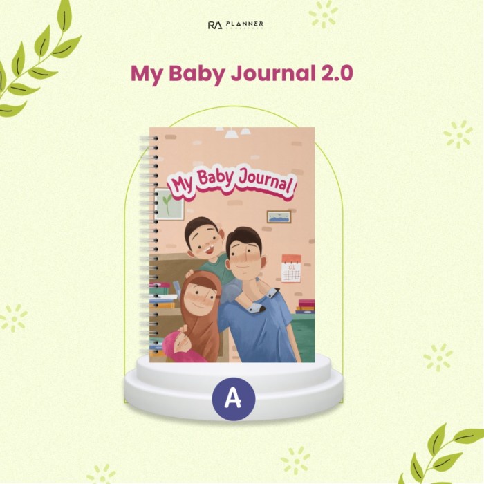 

✨BISA COD✨ -MY BABY JOURNAL 2.0 X BIDAN SAHABATKU | READY STOCK | BUKU PARENTING - Cover A, Single